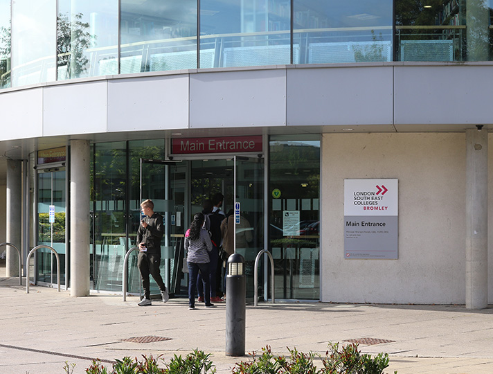 Bromley College reception